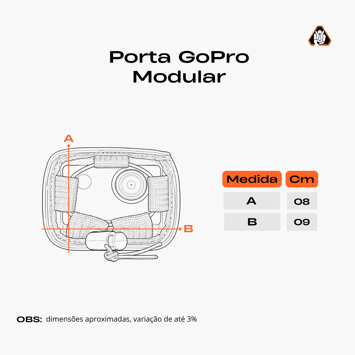Porta GoPro Modular | Treme Terra - Image 4